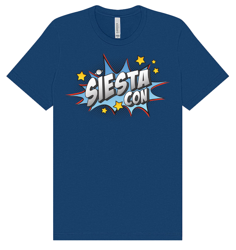 SiestaCon Exclusive T-shirt (Cool Blue)